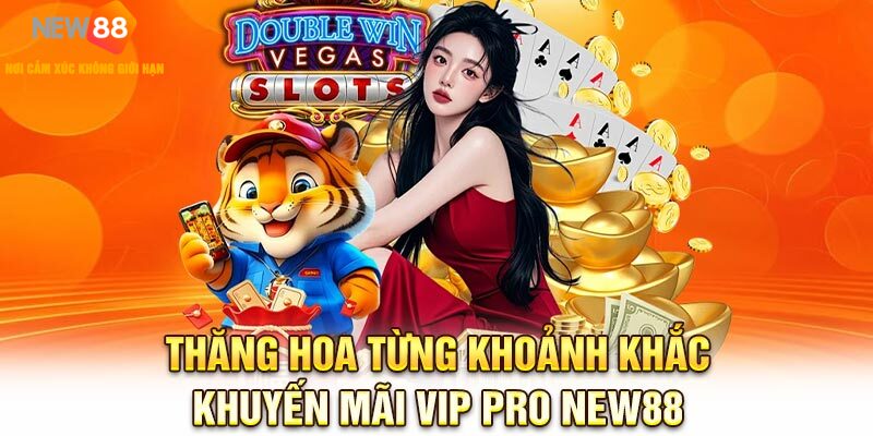 THĂNG HOA TỪNG KHOẢNH KHẮC KHUYẾN MÃI VIP PRO NEW88